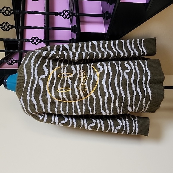 Drew House Justin Bieber Sketch Mascot Squiggle Cardigan - SZ XXL - Picture 4 of 8